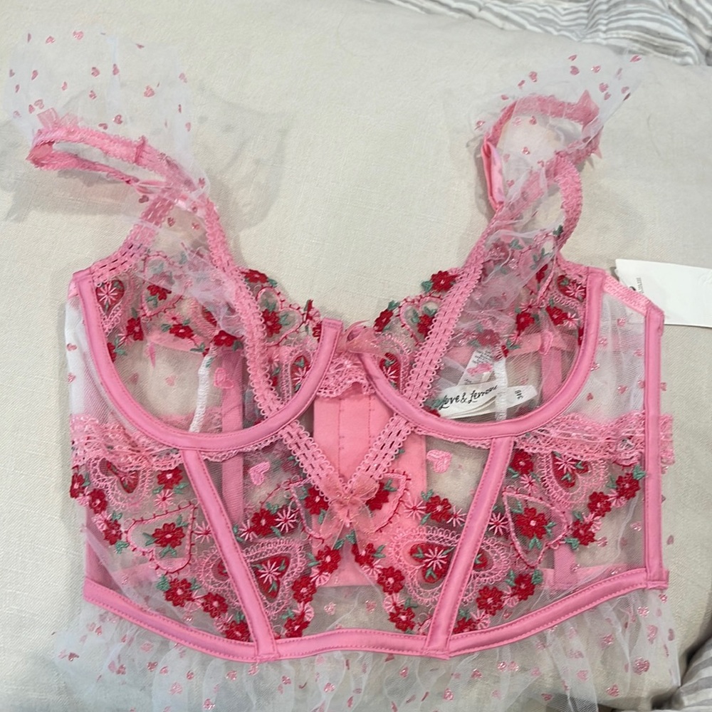 For love and lemons bustier top
